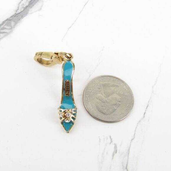 Juicy Couture Blue Heel Shoe Charm - Picture 4 of 7